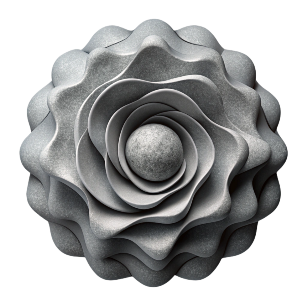serene modern Abstract Noise Texture Grayscale Cutout Image exclusive png