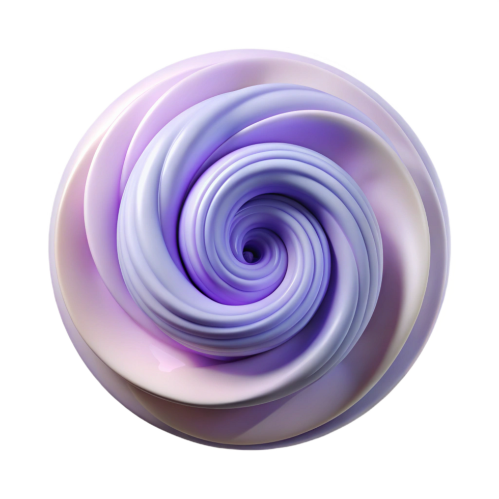 beautiful classic Abstract Vortex Isolated with Soft Pink Hues Transparent Background original png