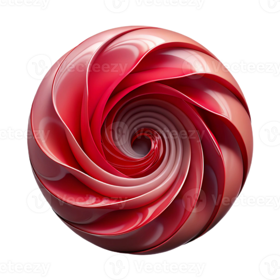 extraordinary artistic Abstract Vortex Cutout with Deep Blue Hues Transparent Background high quality png