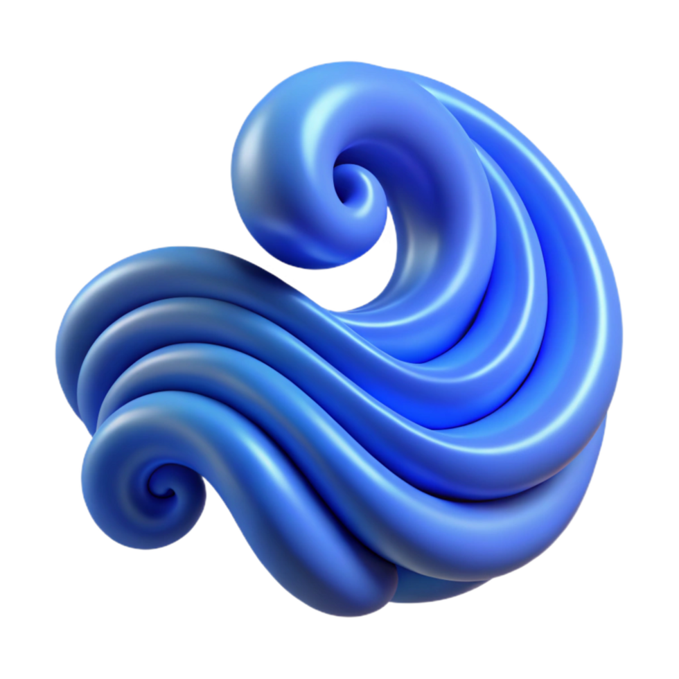 stunning modern Abstract Wind Pattern Blue Isolated authentic png