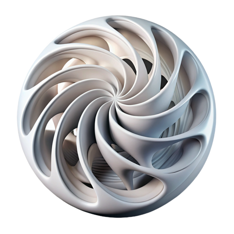 beautiful creative Abstract Wind Tunnel Design White Transparent Cutout genuine png