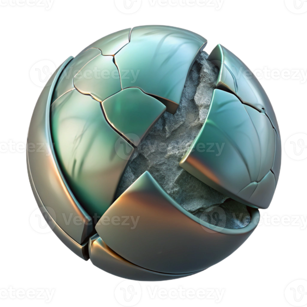 extraordinary minimalist Broken Reflection with Distorted Perspective and Transparency professional png