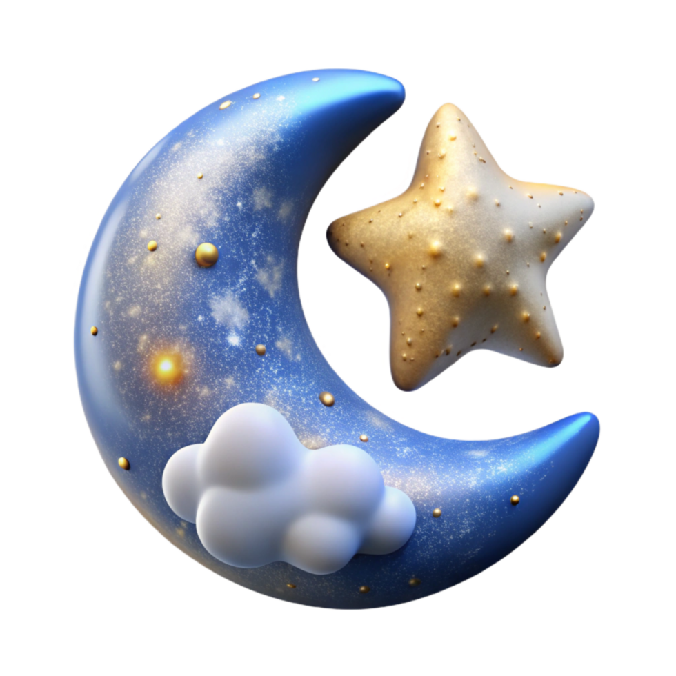 beautiful artistic Celestial River Cutout with Sparkling Star Dust detailed png