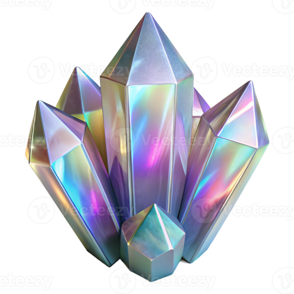 dramatic rustic Crystal Light Reflections Transparent Background detailed png