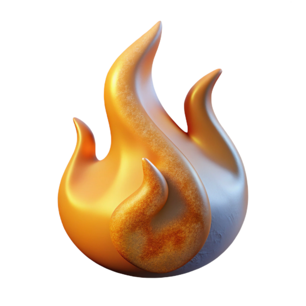 beautiful rustic Dancing Flame Shadows Cutout Transparent Background genuine png