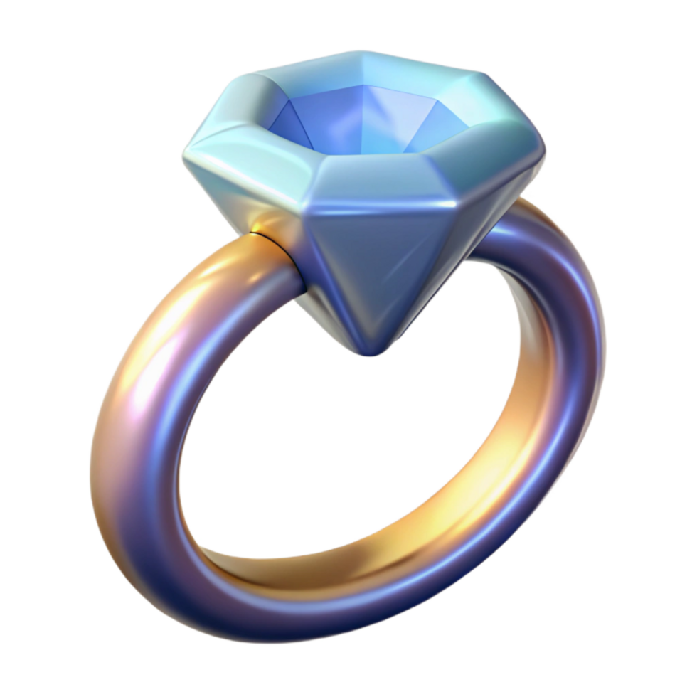 elegant minimalist Diamond Ring Sparkle Overlay Transparent Background high resolution png