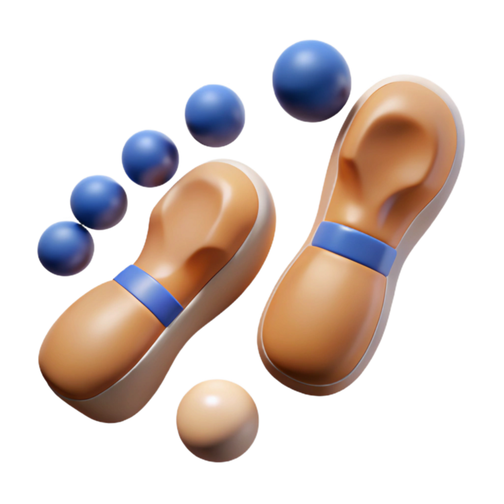 magnificent abstract Diverging Footprints Separate Journeys Transparent png