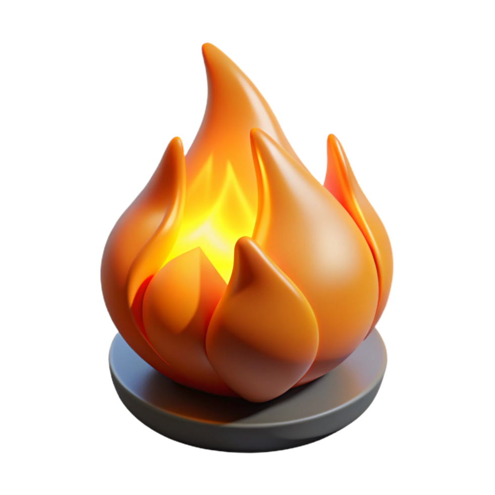 beautiful classic Dynamic Firelight with Shadow Distortion Cutout exclusive png