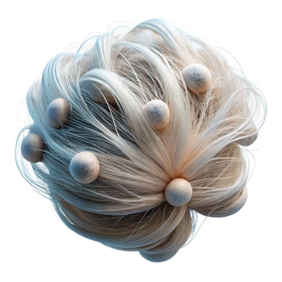 magnificent abstract Fragile Connections Wispy Strands Side View Transparent genuine png