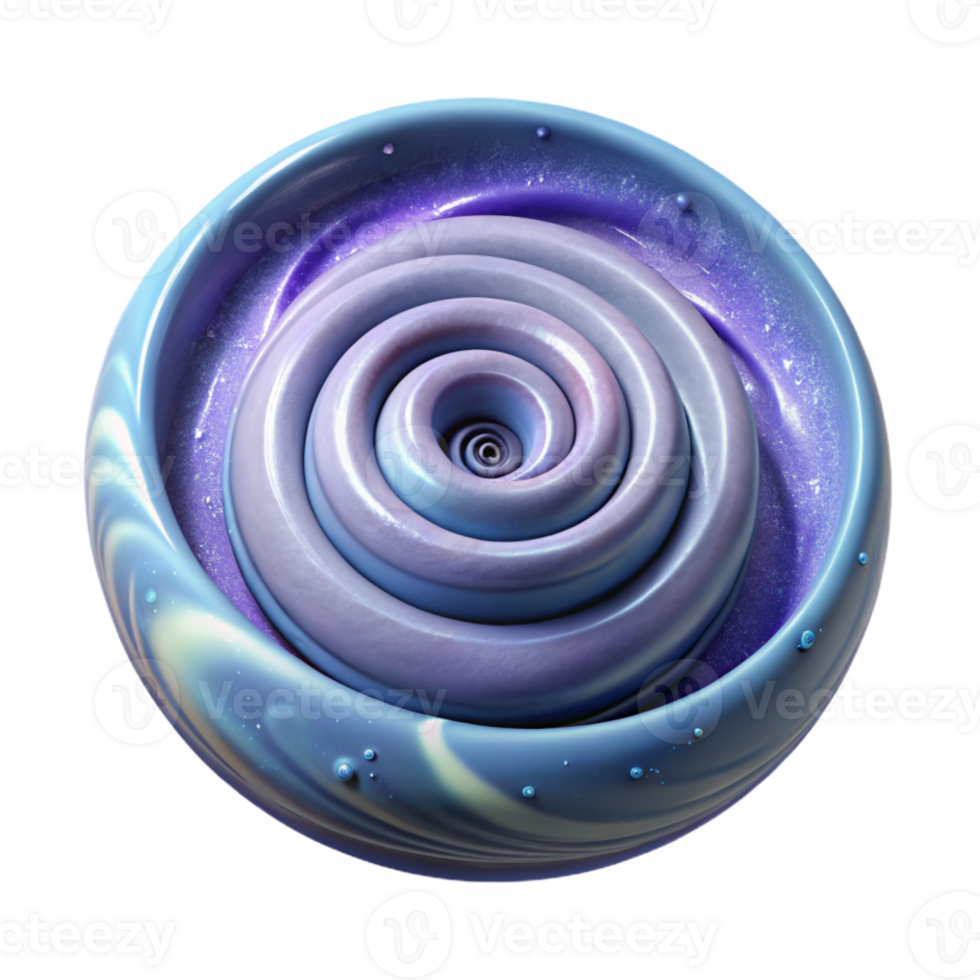 impressive minimalist Galactic Whirlpool Isolated with Spiral Structure professional png