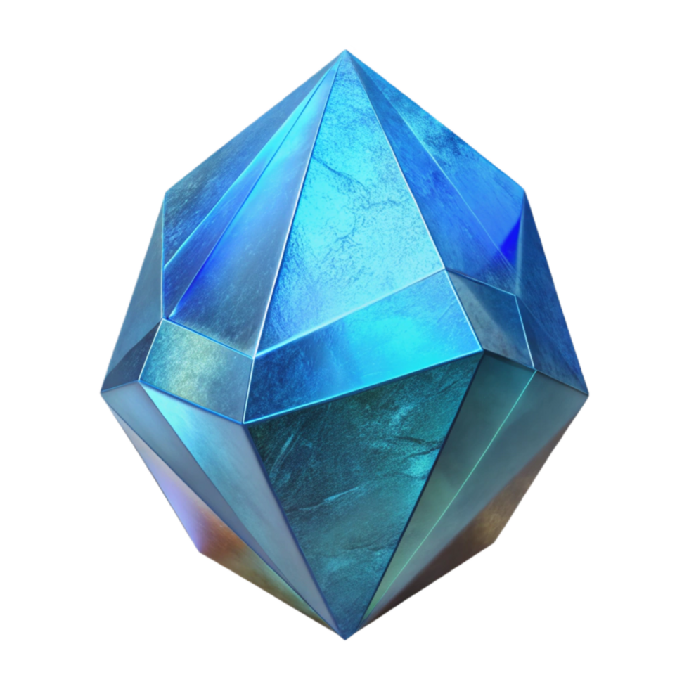 beautiful artistic Geometric Crystal Isolated Dreamlike Soft Focus high quality png