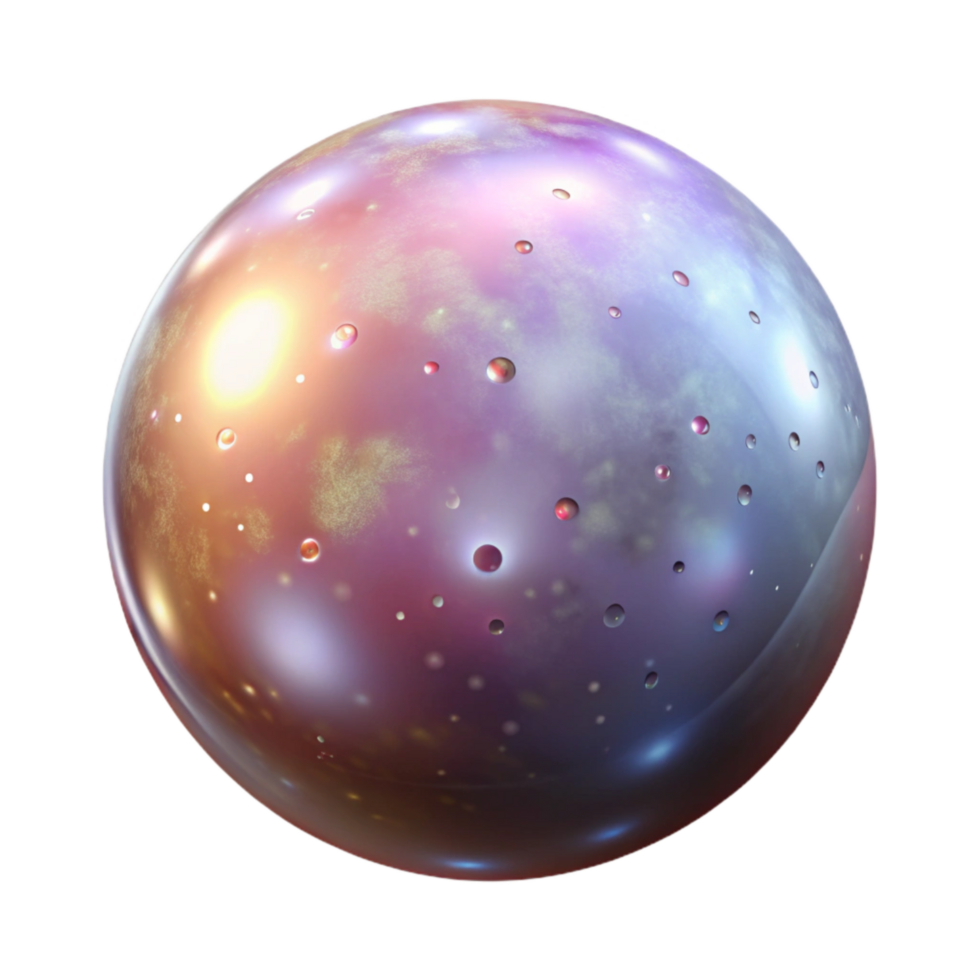 elegant minimalist Gravitational Lensing Effect Transparent Background exclusive png