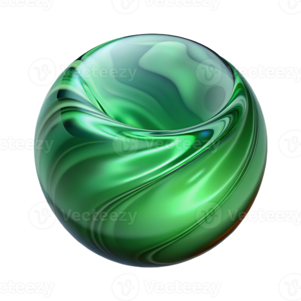 extraordinary traditional Green Tinted Glass Distorted Reflection Isolated exclusive png