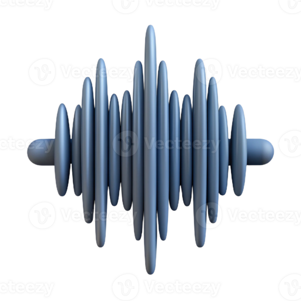 stunning contemporary Linear Soundwave Frequency Cutout with Subtle Texture detailed png