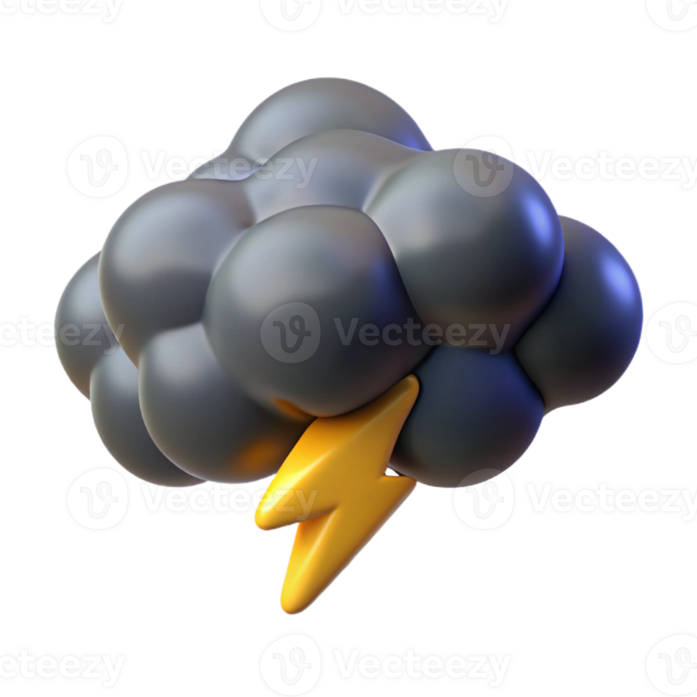 impressive artistic Menacing Storm Clouds Isolated Element with High Detail high resolution png