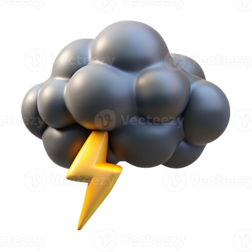 stunning contemporary Menacing Storm Clouds Isolated Element with High Detail professional png