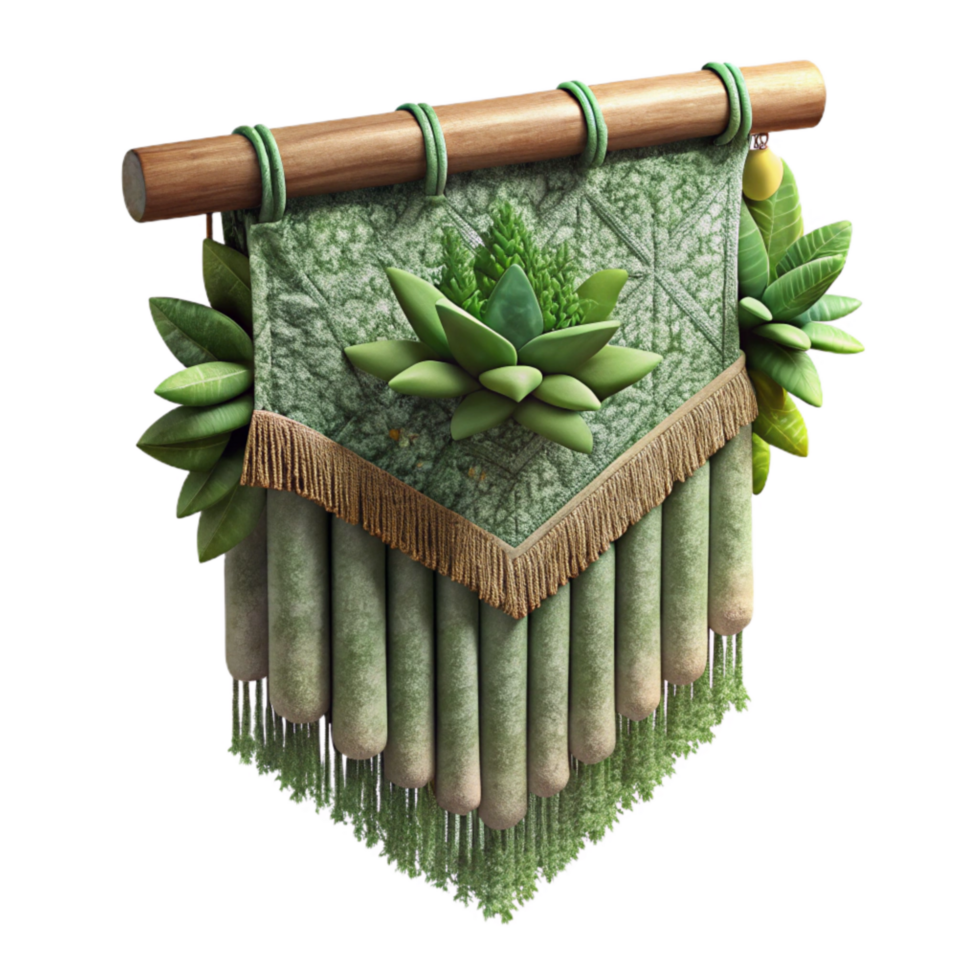 beautiful artistic Natural Terraverde Tapestry Detail Transparent Background original png