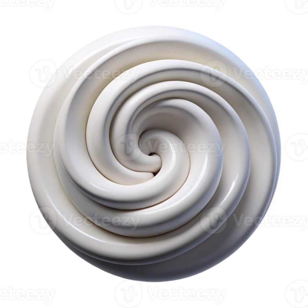 extraordinary contemporary Organic Swirl Design White Isolated Graphic high resolution png