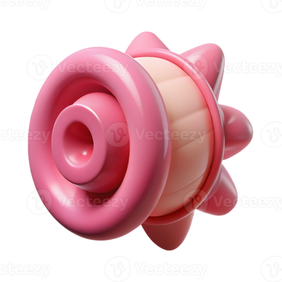 impressive classic Pink Sonic Boom Visualization Transparent Cutout premium png