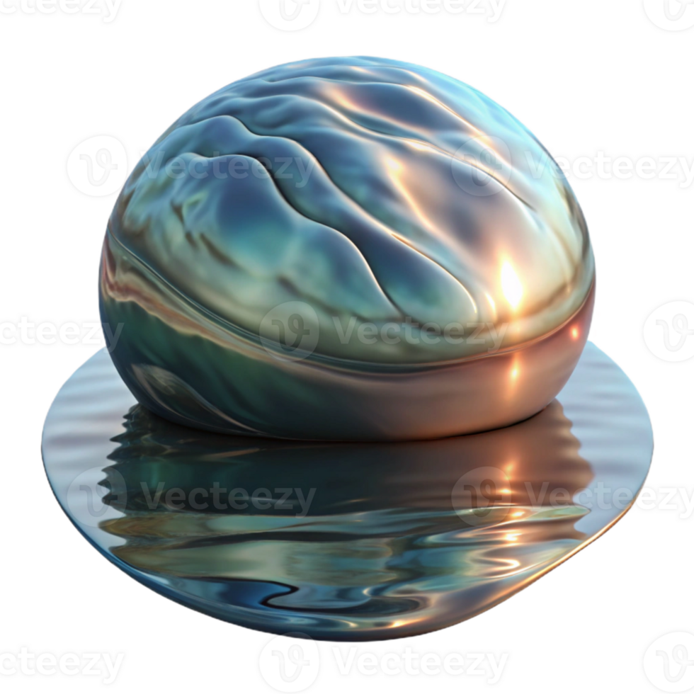 beautiful creative Realistic Distorted Reflection in Water Cutout authentic png