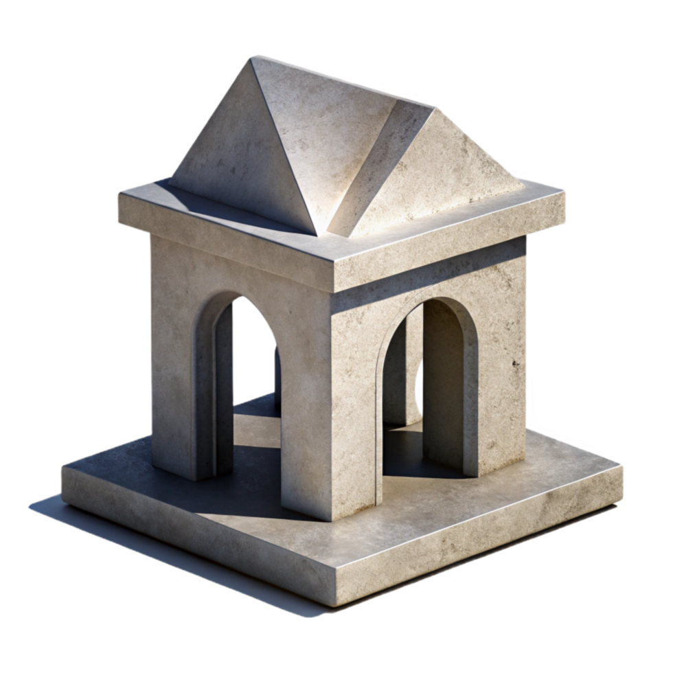 dramatic artistic Sharp Building Edge Shadow Cutout Isolated high resolution png