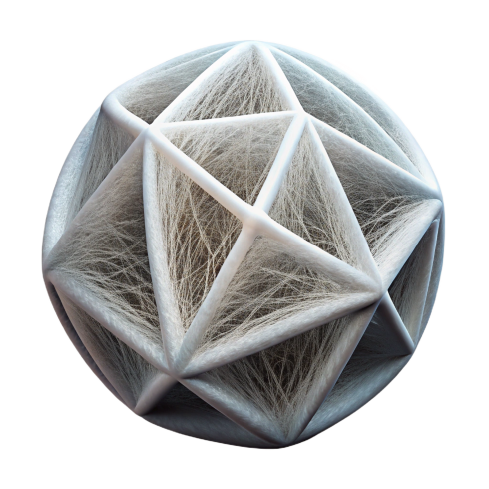 beautiful abstract Shining White Threads Dark Web Transparent Cutout premium png