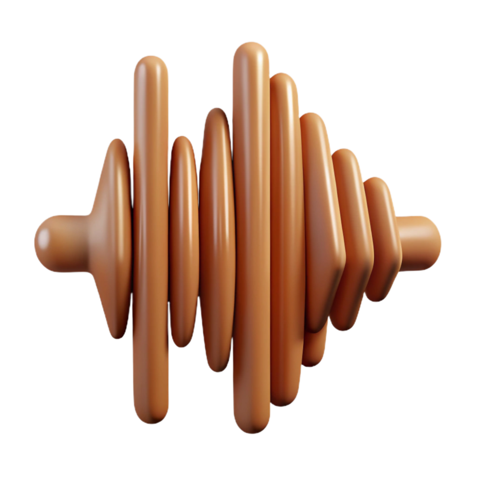 wonderful vintage Side View Soundwave Propagation Cutout Graphic premium png