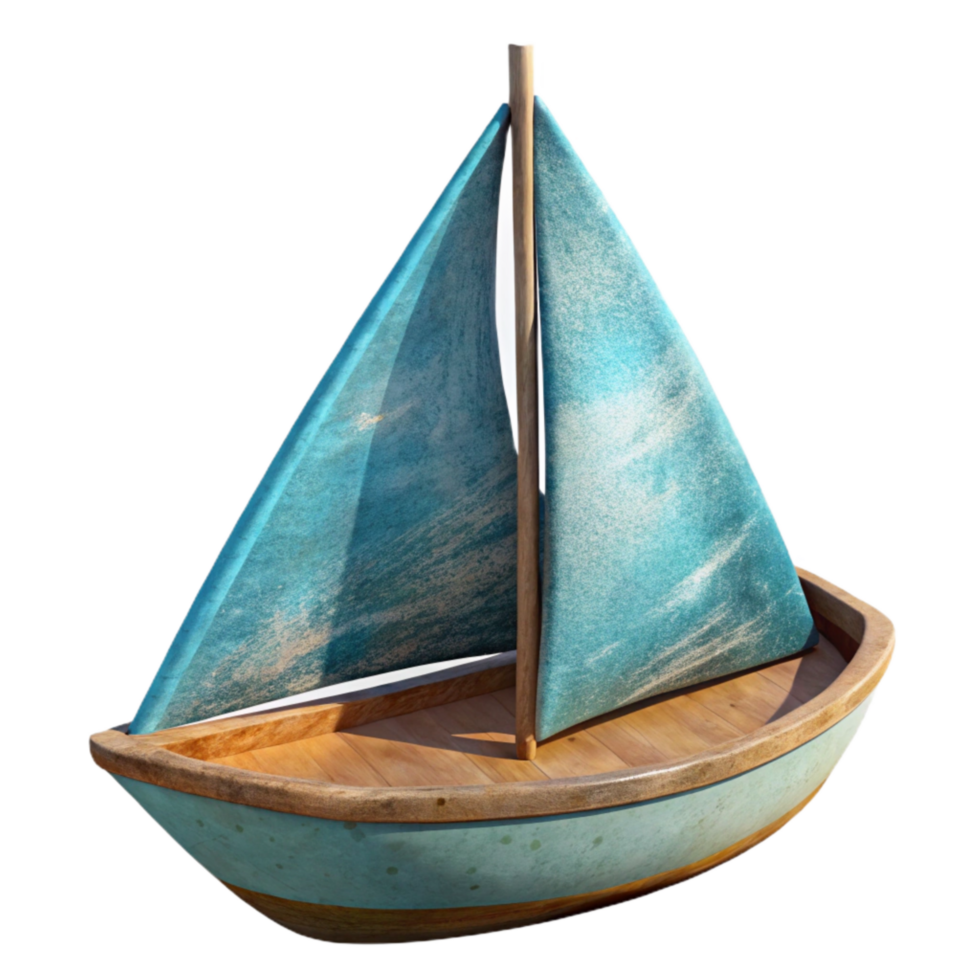 magnificent abstract Small Sailboat Cutout Transparent Background Bright Sunlight authentic png