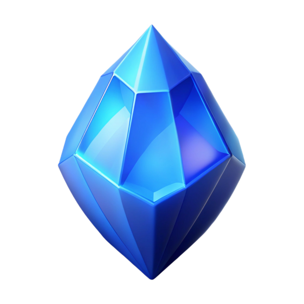 serene minimalist Soft Edge Crystal Cutout Dreamlike Geometric Shapes professional png
