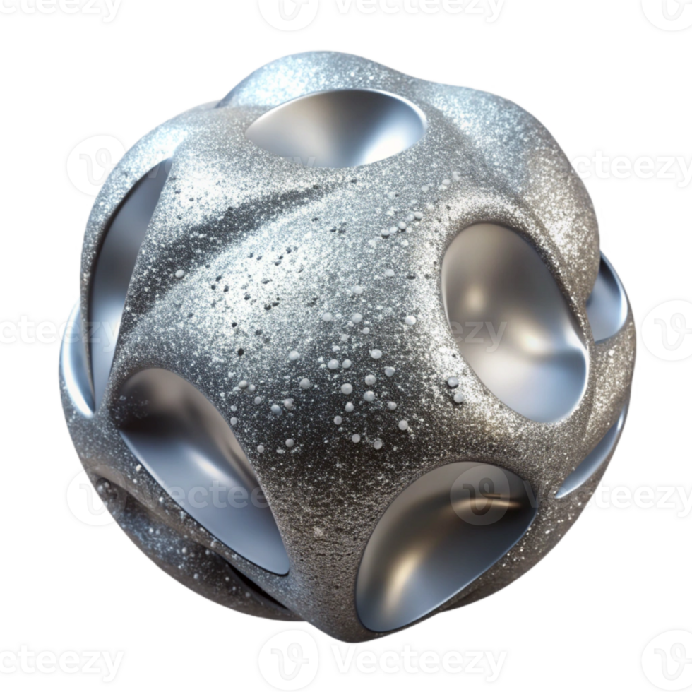 extraordinary classic Sparkling Silver Particles Cutout Transparent Background professional png