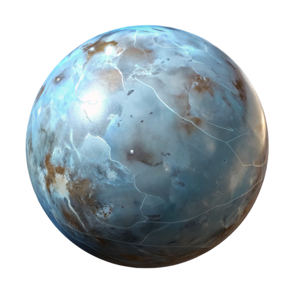 vibrant traditional Sphere Texture Transparent Background with High Resolution original png