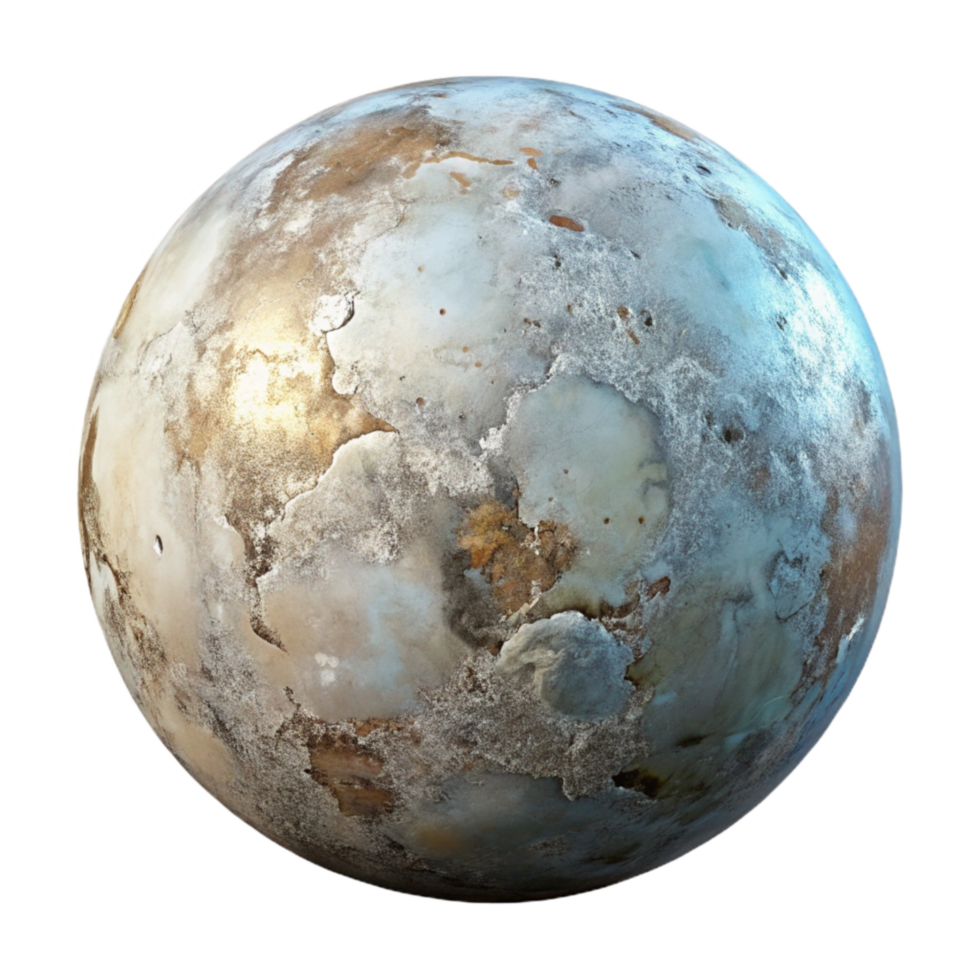 elegant artistic Sphere Texture Transparent Background with High Resolution png