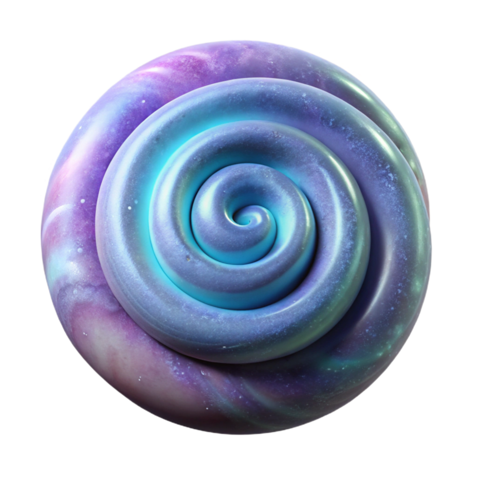wonderful modern Spiral Nebula Isolated with Detailed Texture Transparent Background original png
