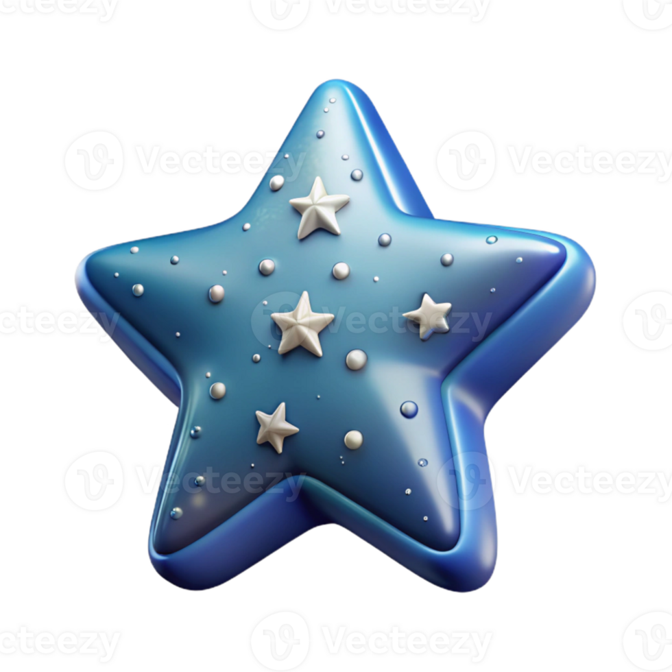 elegant modern Starry Sea Cutout with Soft Focus Effect exclusive png