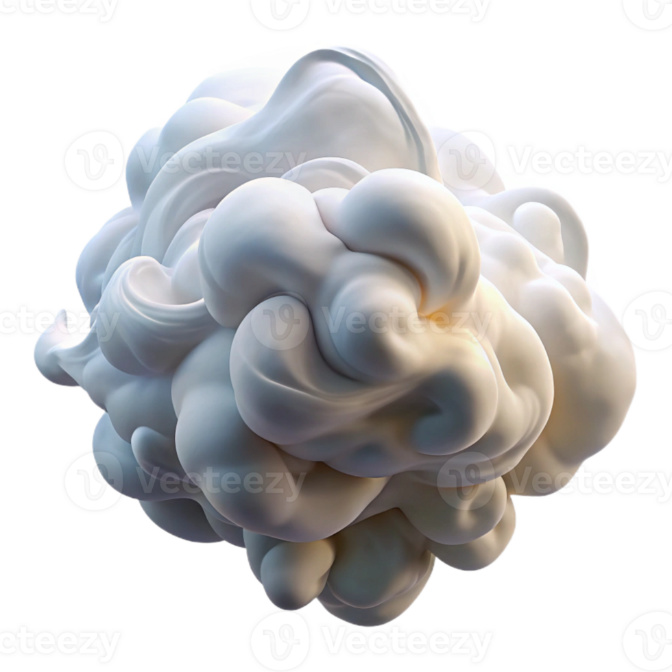 magnificent modern Swirling White Smoke Cutout Transparent Background authentic png