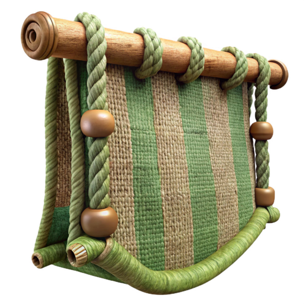 elegant creative Terraverde Tapestry Texture Swatch Isolated on Transparent Background genuine png