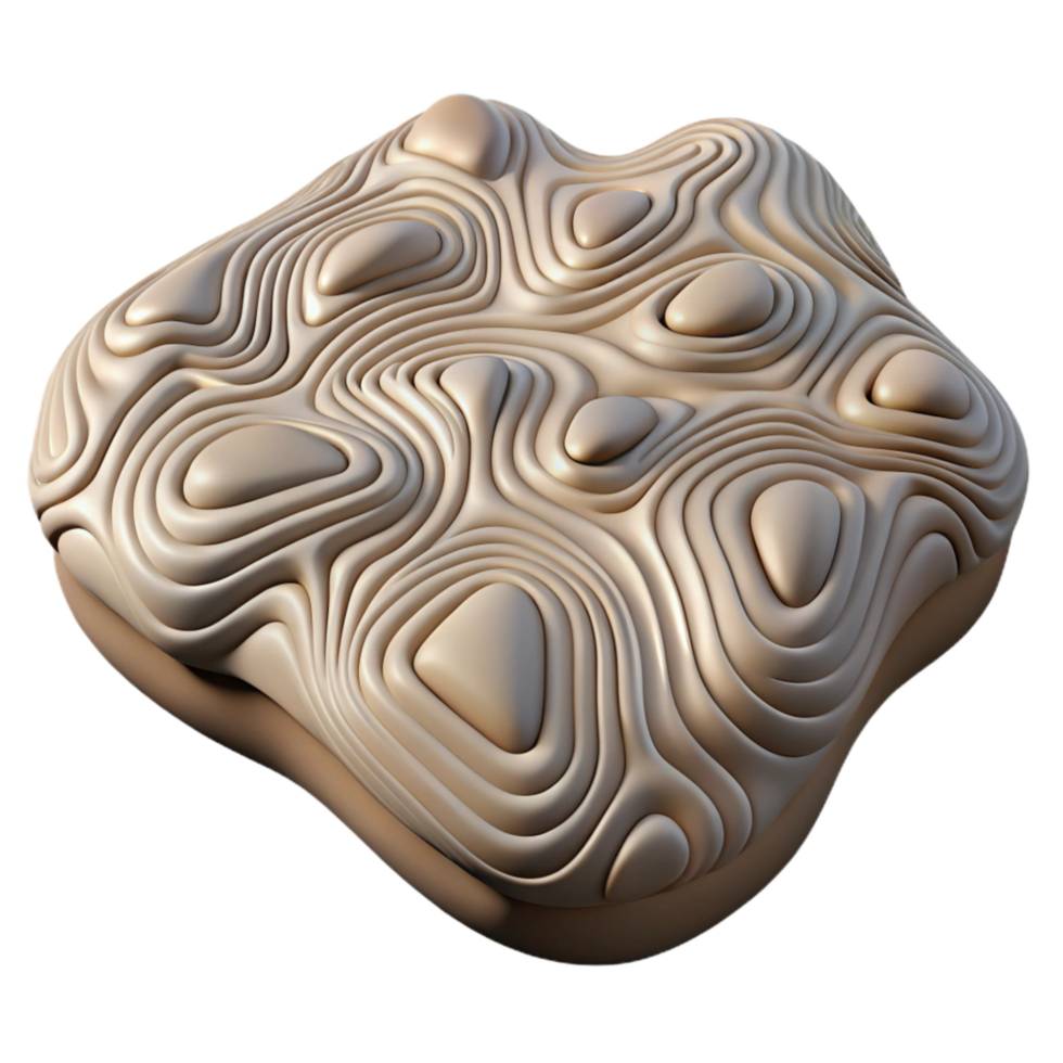 beautiful abstract Topographic Map with Abstract Patterns Isolated genuine png