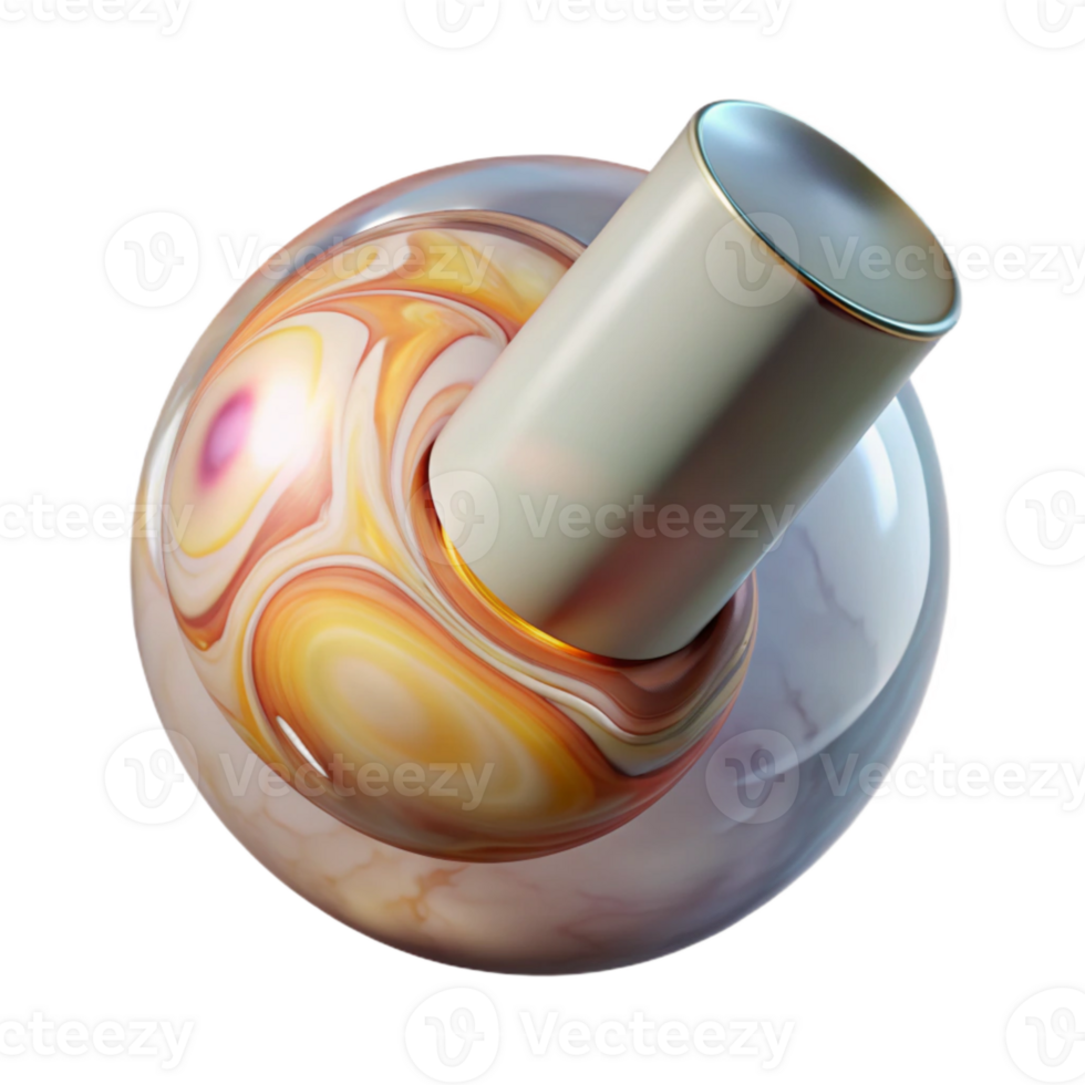 stunning creative Translucent Orb Fusing with Glass Cylinder Cutout authentic png