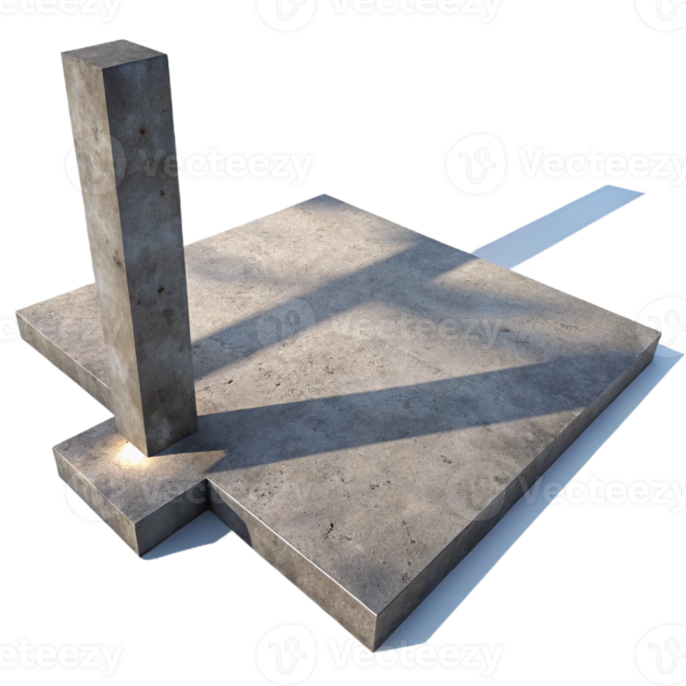 wonderful contemporary Translucent Shadow Stretching Across Concrete Floor Isolated high quality png