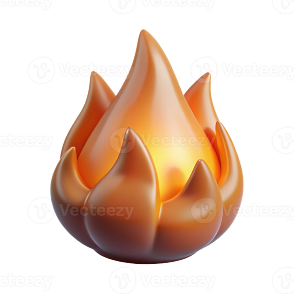 impressive artistic Transparent Background Fire with Flickering Shadow png