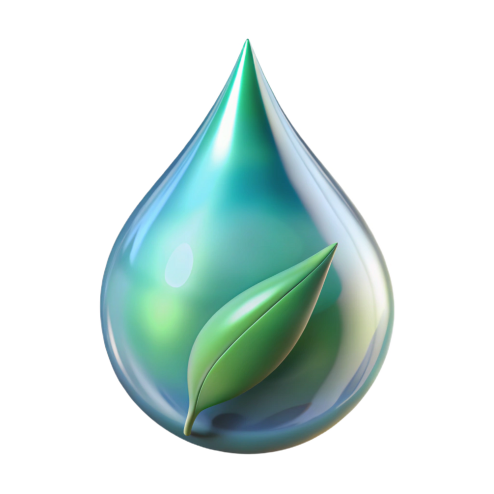 wonderful vintage Transparent Water Droplet Merging with Leaf Isolated high resolution png
