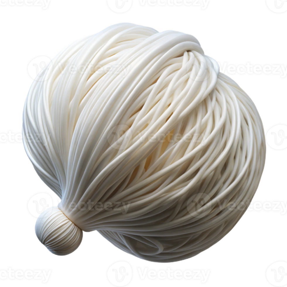 magnificent contemporary White Gossamer Threads Cutout on Transparent Background Close Up detailed png