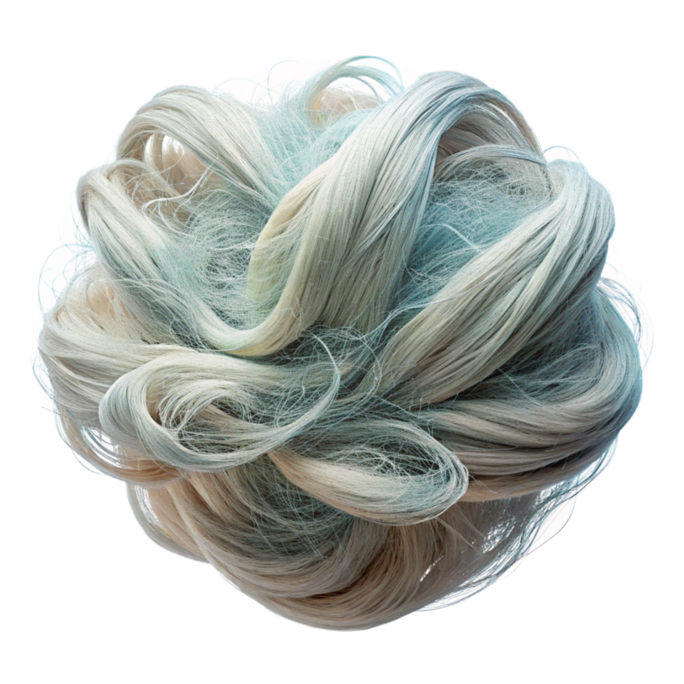 vibrant abstract Wispy Gossamer Threads Airy Composition Transparent Background original png