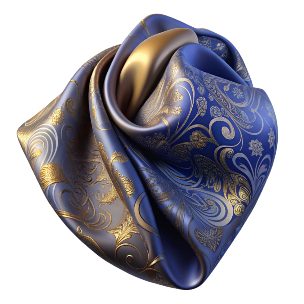 Golden Luxury Satin Pocket Square Golden Luxury Satin Pocket Square