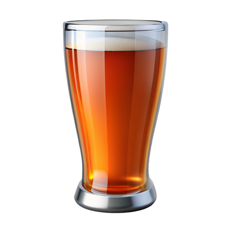 majestic memorable Pint glass, thick glass, etchedesign, bright lighting, front view, isolateon transparent background,high-resolution product photography png