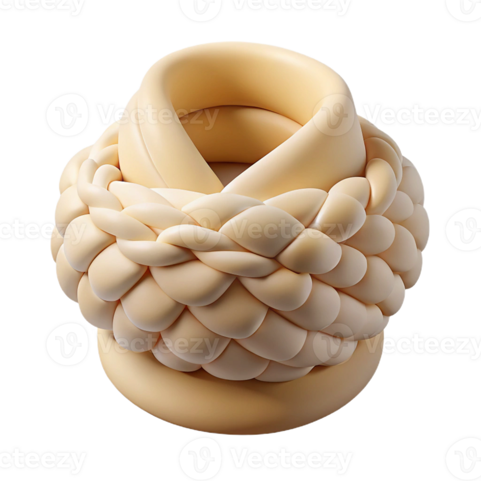 acclaimetropical A winter scarf, knitted, chunky cable knit pattern, cream color, soft lighting, draped, with transparent background,high-resolution product photography professional png