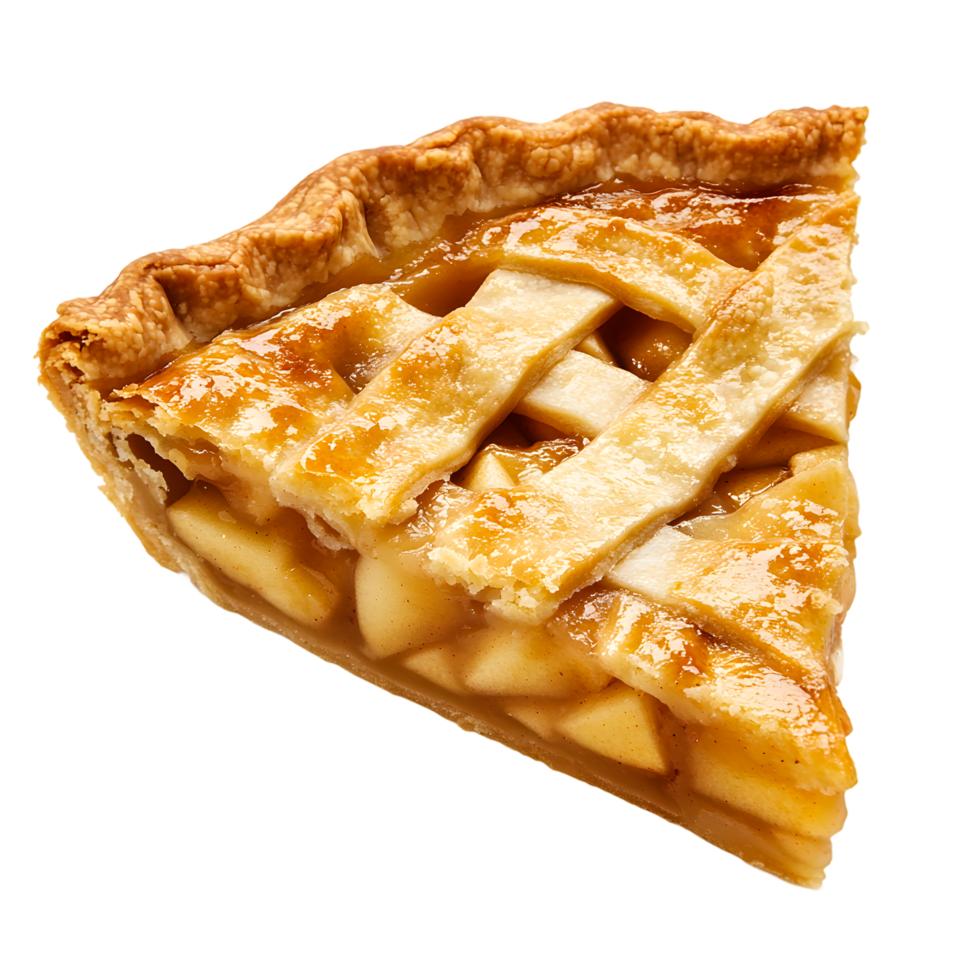 Delicious Apple Dessert on Transparent Background png