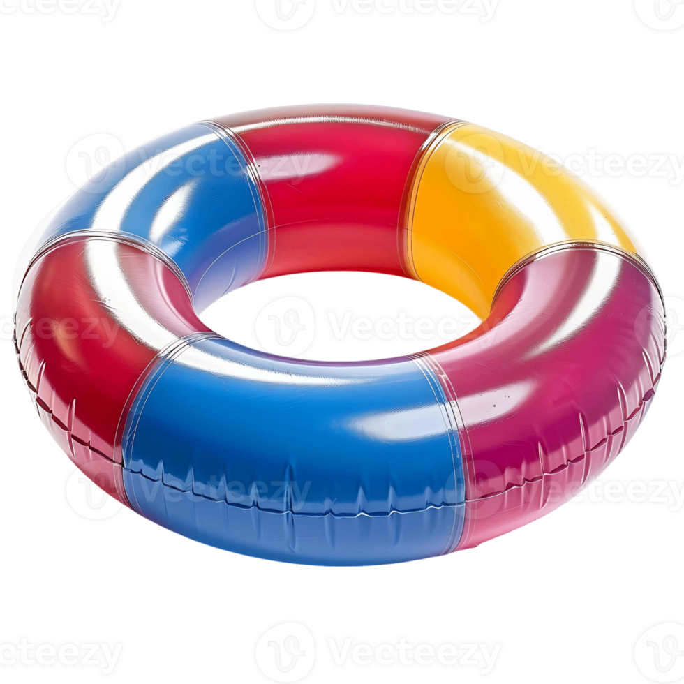Inflatable Color Ring for Swimming png