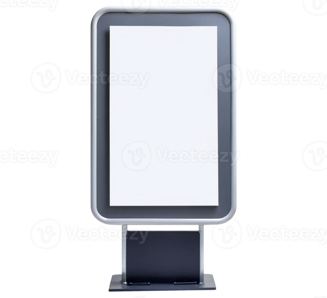 Blank Billboard with Empty Space for Advertisements png