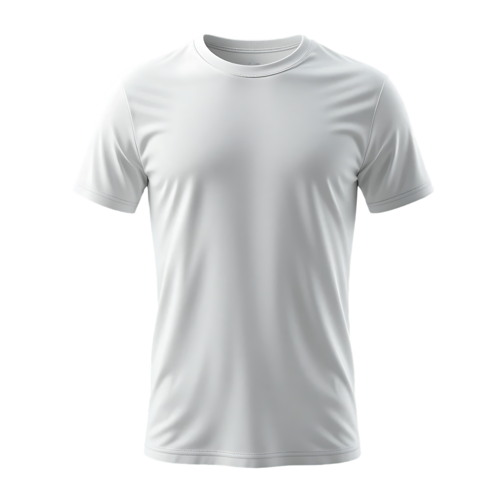 white front view shirt mockup png